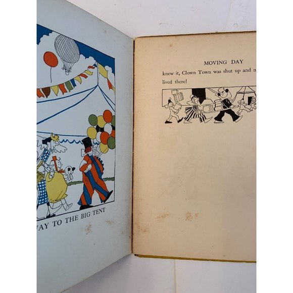RARE⭐️Clown Town ⭐️by Dixie Willson 1924 pictures by Eick Berry HB - Picture 8 of 12
